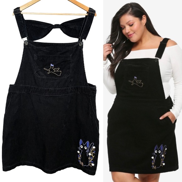 Studio Ghibli Dresses & Skirts - Studio‎ Ghibli Kiki's Delivery Service Skirtall Overall Dress Corduroy Plus Size